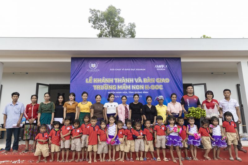 Lễ khánh thành trường Mầm non K-ooc xây dựng từ quỹ EDURUN Lễ khánh thành trường Mầm non K-ooc xây dựng từ quỹ EDURUN